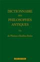 DICTIONNAIRE DES PHILOSOPHES ANTIQUES T.5 PARTIE 2  -  DE PLOTINA A RUTILIUS RUFUS 